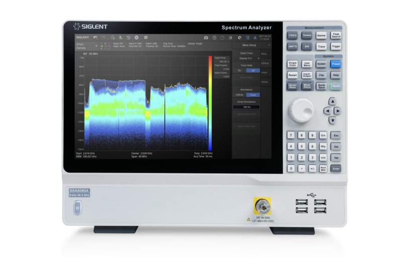 脉冲信号分析利器之实时频谱分析仪