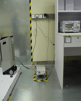 落地空调扇传导实测对比和EMI测试接收机校准报告